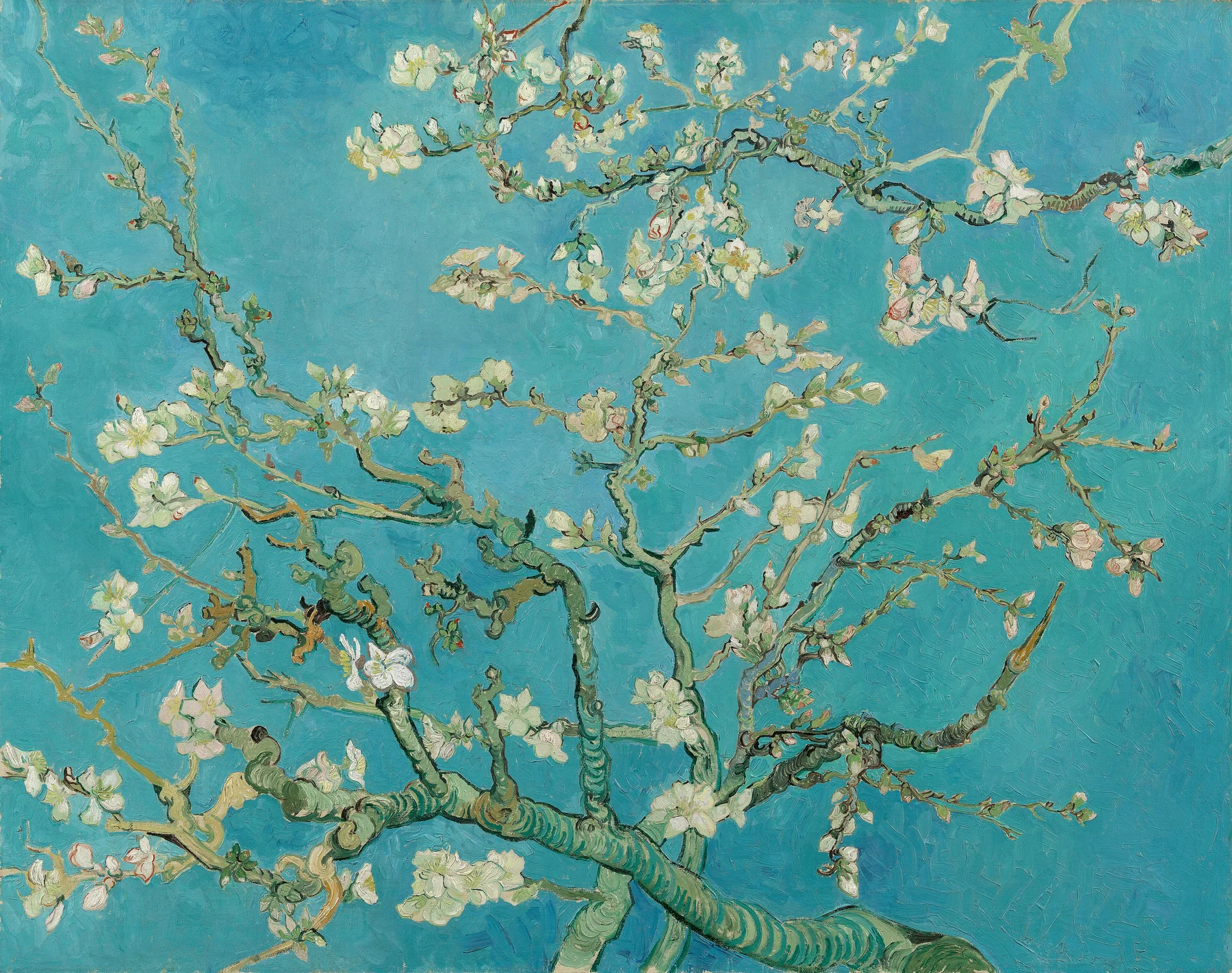 Almond Blossom by Vincent van Gogh, shown as artwork inspiration